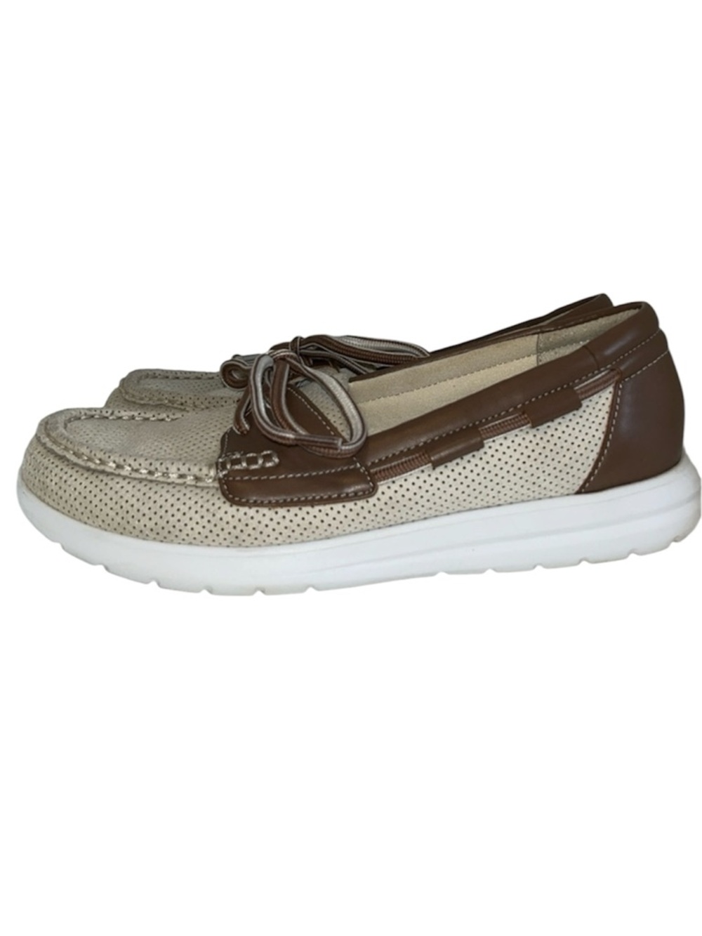 Cloudsteppers By CLARKS Jocolin Vista Boat Shoes Slip On Women’s 5.5